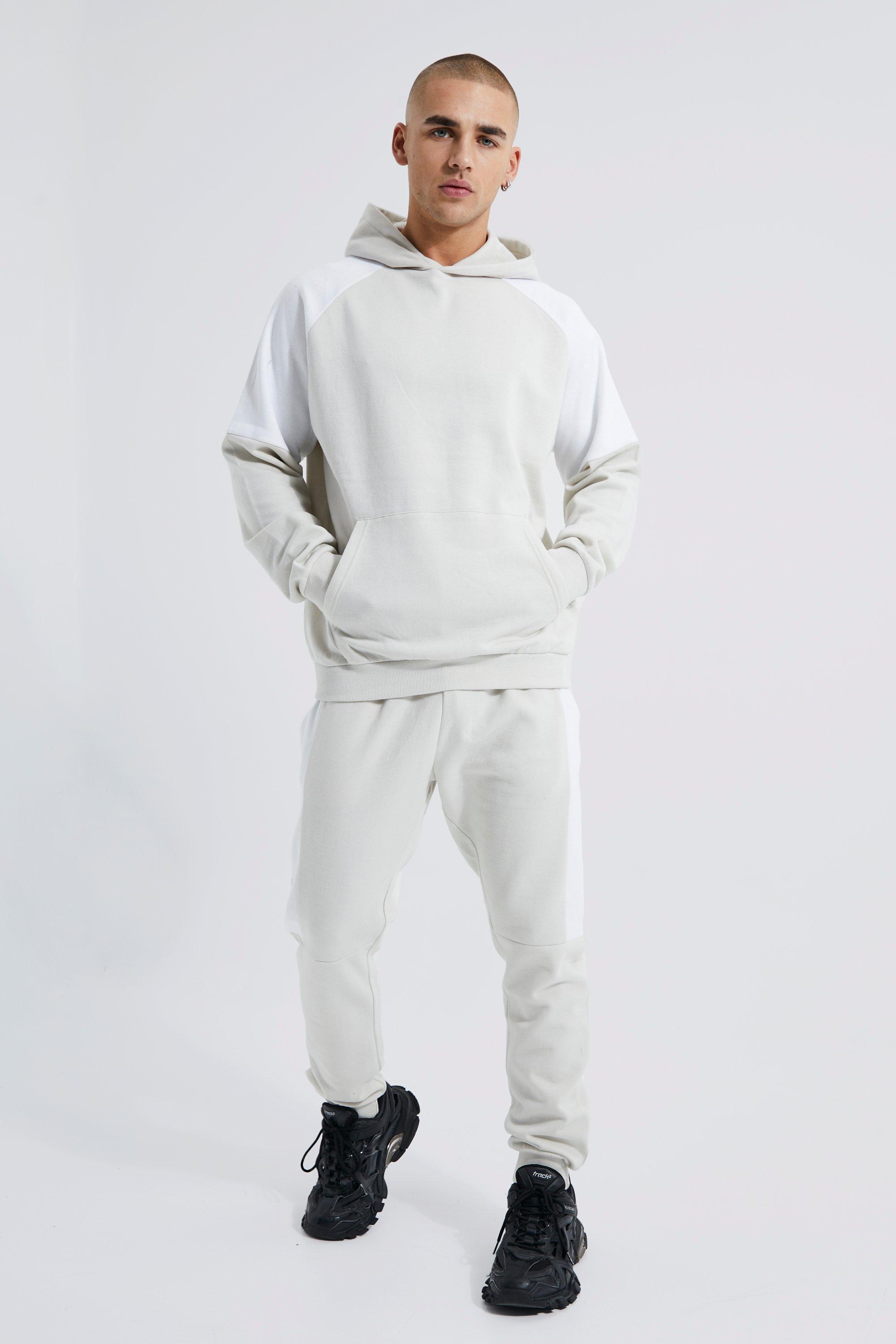 Grey 2024 boohooman tracksuit